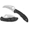 Spyderco 2024 Spyderco Tasman Salt 2 Lightweight Black H1 Serrated SPY-C106SBK2 - alternate 1